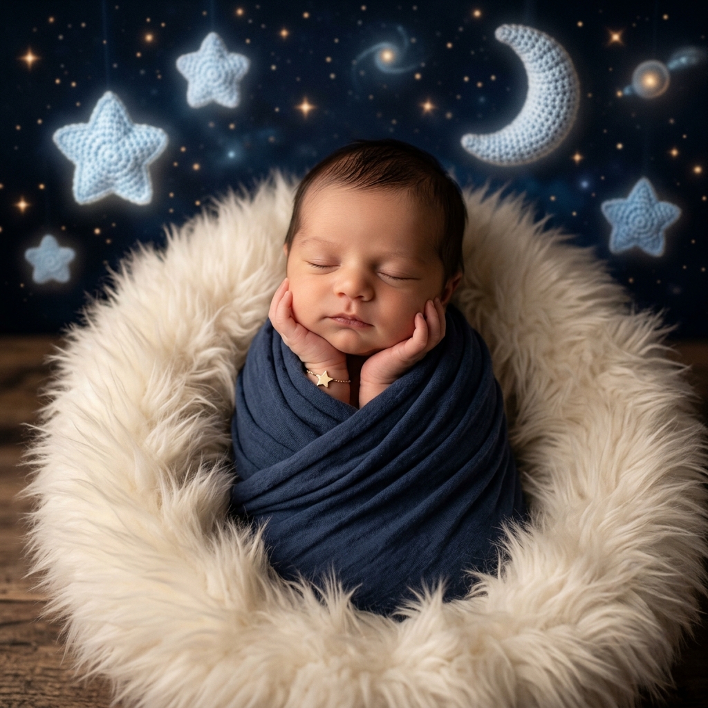 Creative 1 Month Baby Prompt for Photo Editing