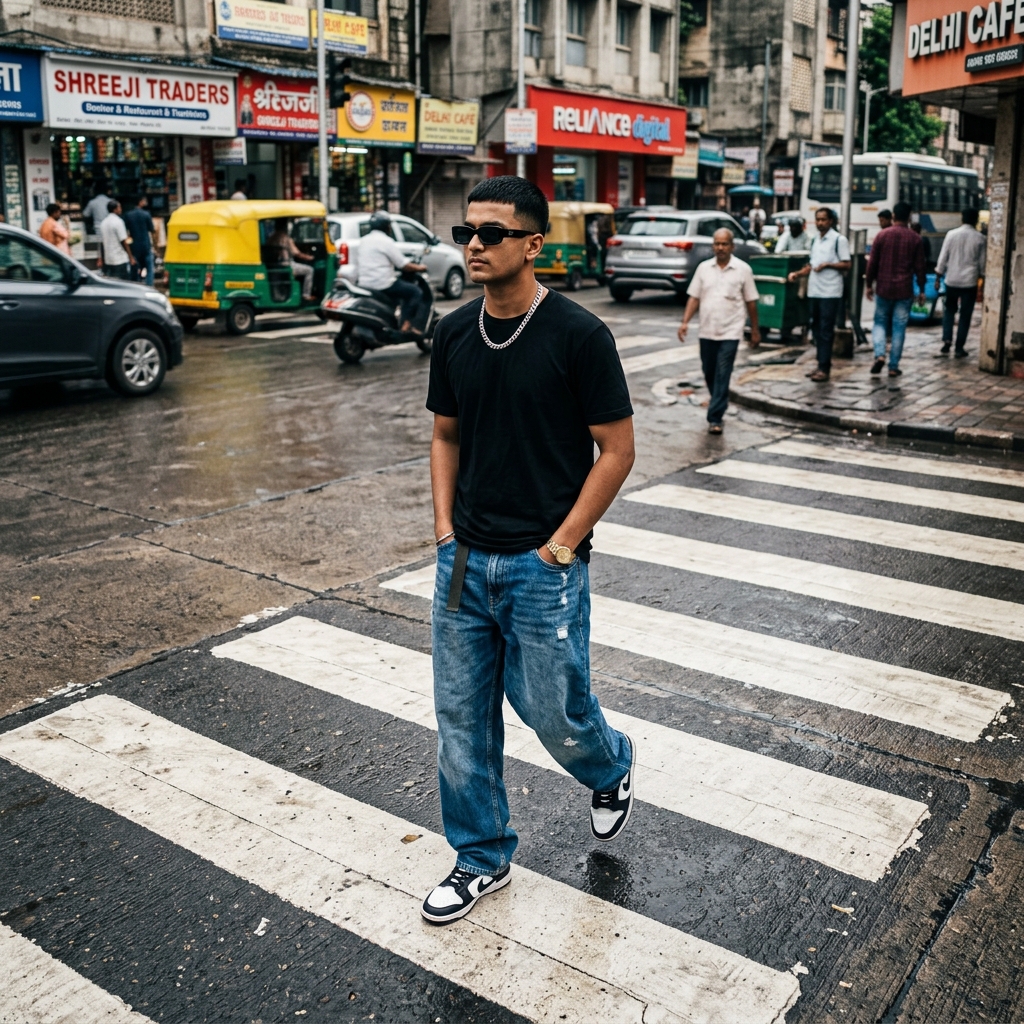Streetwear Crosswalk (Upload Your Photo)