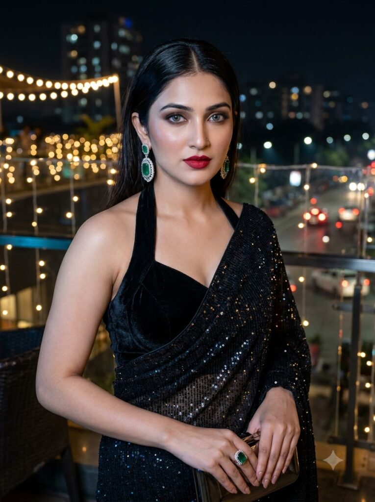 The Dramatic Black Sequins - Trending Girls Prompt for ChatGPT