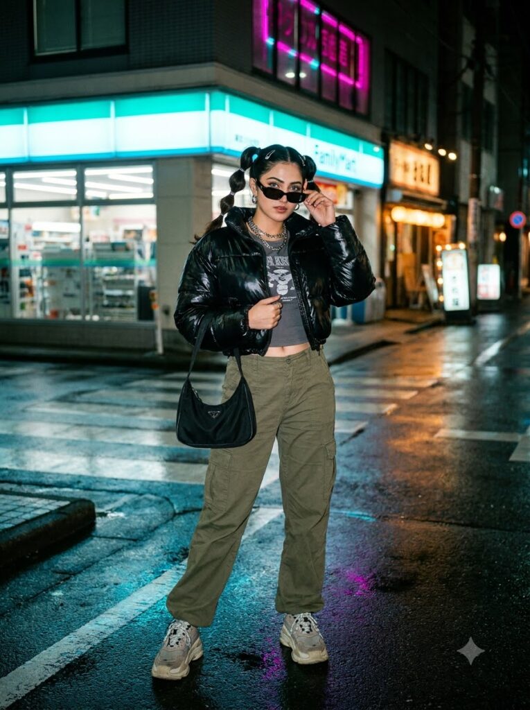 The Moody Street-Style Puffer - Trending Girls Prompt for ChatGPT