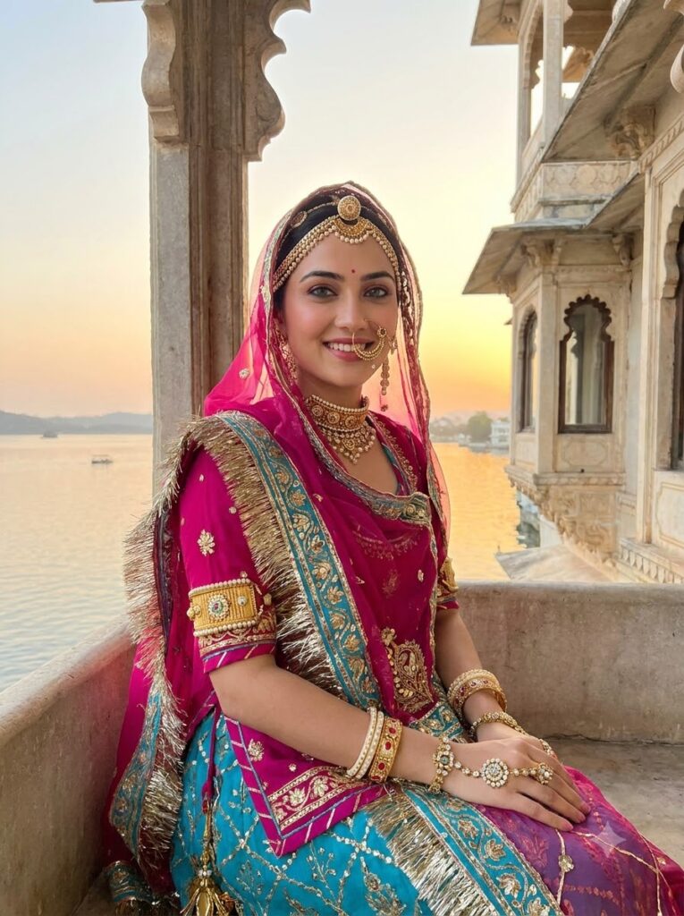 The Royal Rajasthani Rajputi Poshak - Trending Girls Prompt for ChatGPT