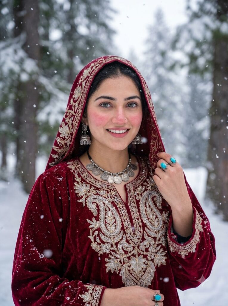 The Serene Kashmiri Phiran - Trending Girls Prompt for ChatGPT