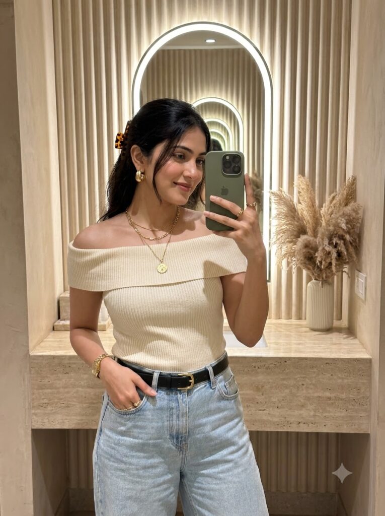 The Luxury Café iPhone Selfie - Trending Girls Prompt for ChatGPT