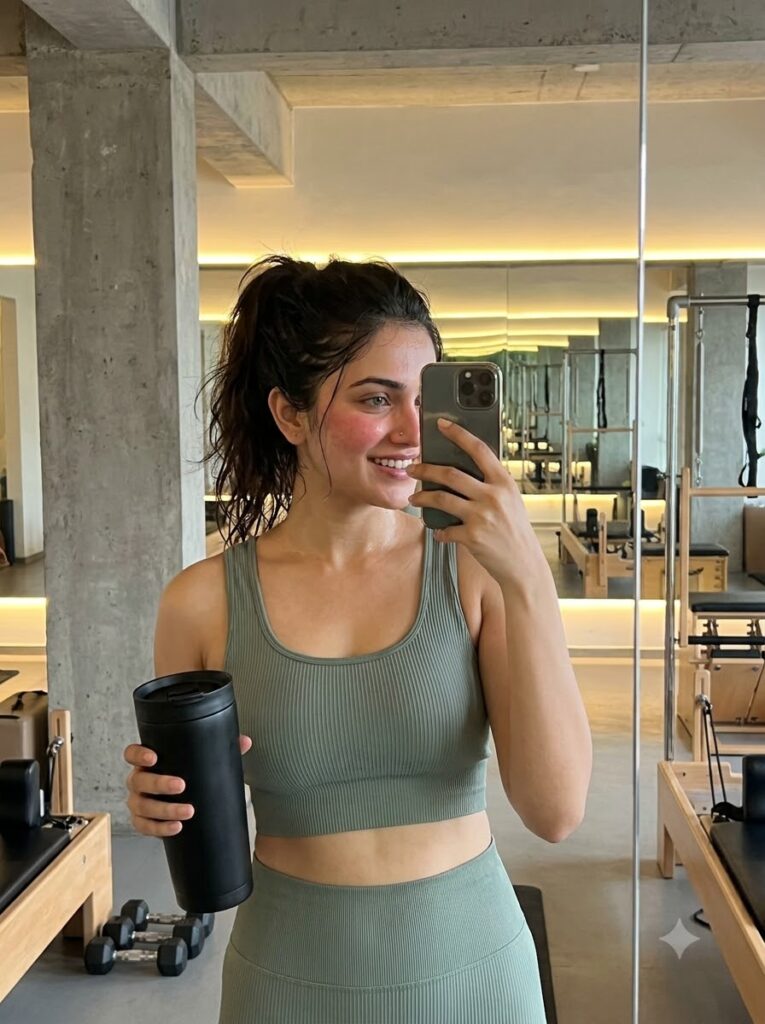 The Athletic Gym Post-Workout Glow - Trending Girls Prompt for ChatGPT