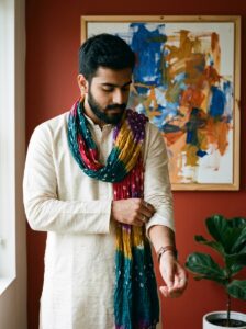 The Vibrant Bandhani Style