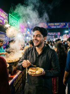 The Festive Food Stall Candid