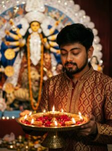 The Traditional Aarti Glow