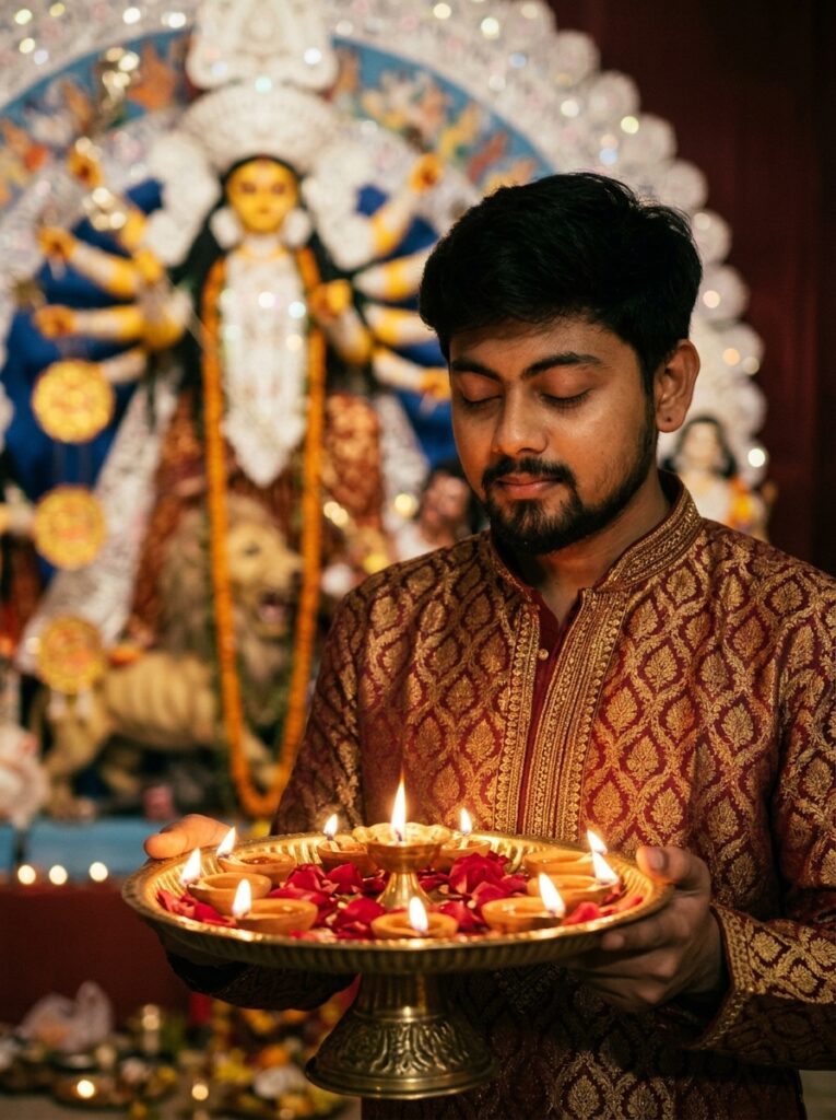 The Traditional Aarti Glow
